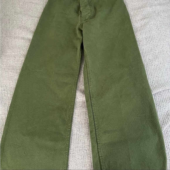 Jesse Kamm Sailor Pants Olive - Picture 3 of 4